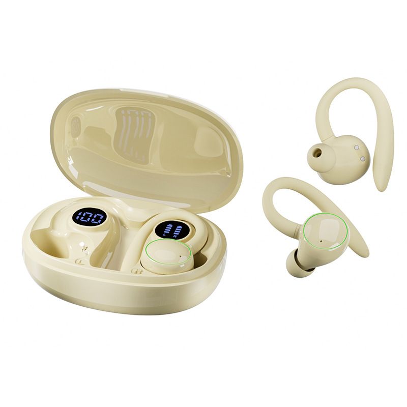 Auriculares deportivos Bluetooth 5.3 Dual Mark con reducción de ruido, resistentes al agua y con cancelación de ruido para fitness_voghion.com