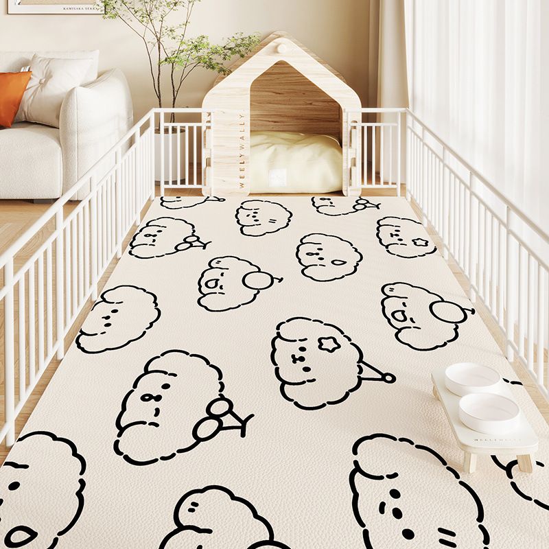 Pet-Specific Waterproof And Urine-Proof PVC Playpen Mat Dog Bed No-Wash No-Clean Non-Slip_voghion.com