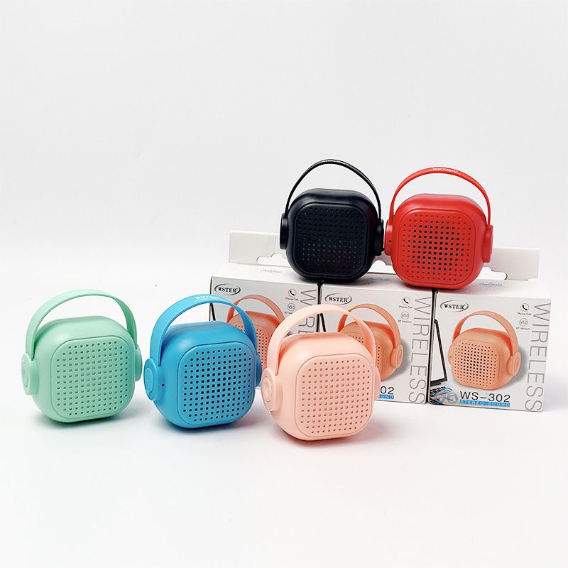 WS-302 Nouveau Mini Haut-Parleur Portable Sans Fil Bluetooth Extérieur Volume Domestique Haute Qualité Sonore_voghion.com