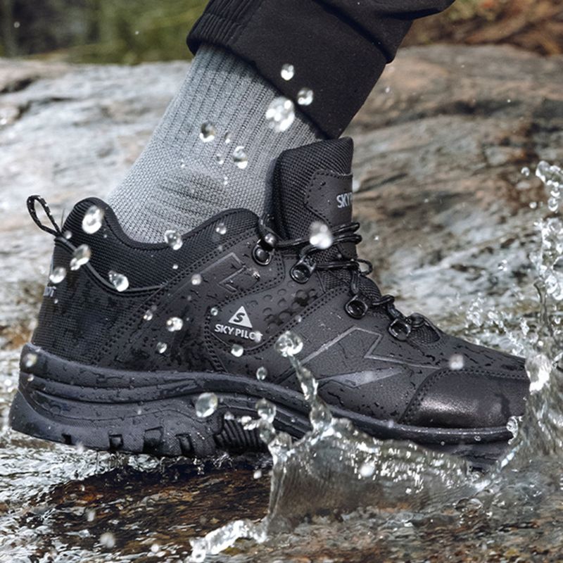 Yuekun Men's Hiking Waterproof Non-Slip Wear-Resistant Spring And Autumn Outdoor Lightweight Breathable Professional_voghion.com
