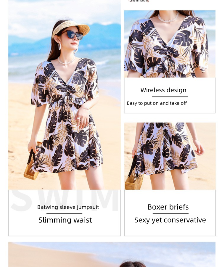 Nuovo costume da bagno intero da donna, modellante, snellente, classico, adatto a madri di mezza età e anziane, caldo_voghion.com