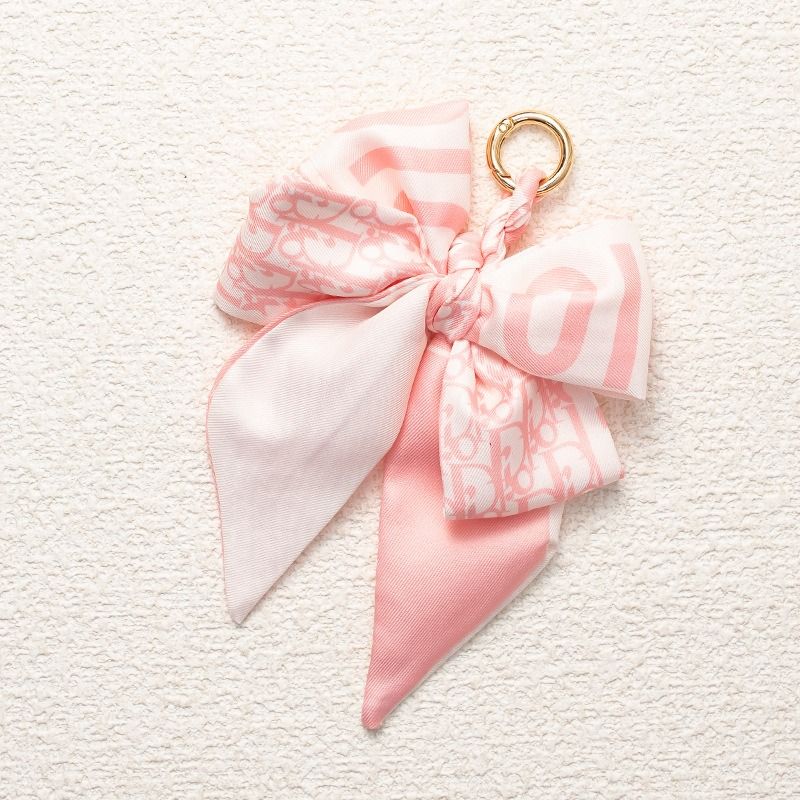 2025 Autumn And Winter Fashion Bag Accessories Keychain Woven Bag Pendant Decorative Bow Bag Pendant Versatile High Sense Retro_voghion.com