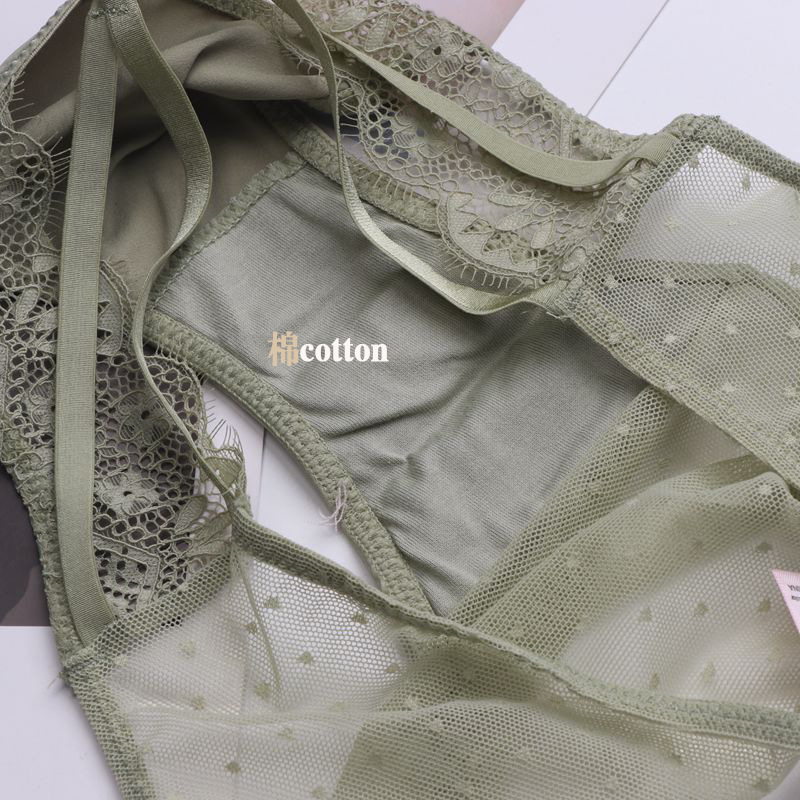 sexy underwear hollow cross temptation see-through lace underwear breathable cotton bottom file low-waist briefs women_voghion.com