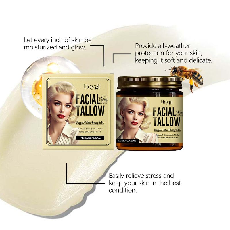 HOYGI Butter Honey Moisturizing Face Cream Deep Moisturizing, Soothing, Dry And Comfortable Skin Care_voghion.com