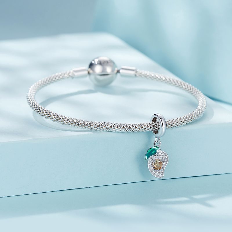 Mango Pendant Charm Sterling Silver Charm_voghion.com