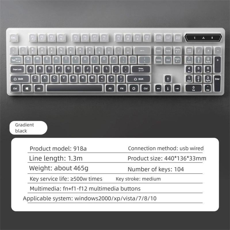 2025 New Model Dazzling Mechanical Feel Keyboard Moue Set Wired Silent Gaming E-port Dedicated Univeral For_voghion.com