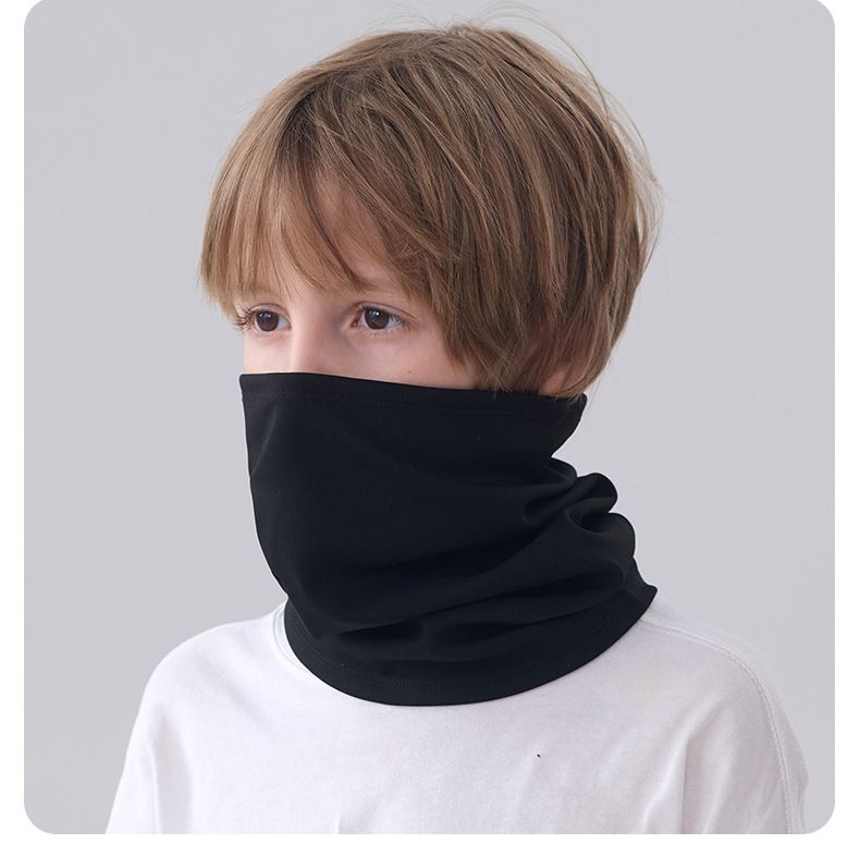 Felpa con cappuccio da ciclismo da uomo, alla moda, antivento, calda, con protezione integrale per il collo, maschera da sci, piccola sciarpa da donna, autunno inverno_voghion.com