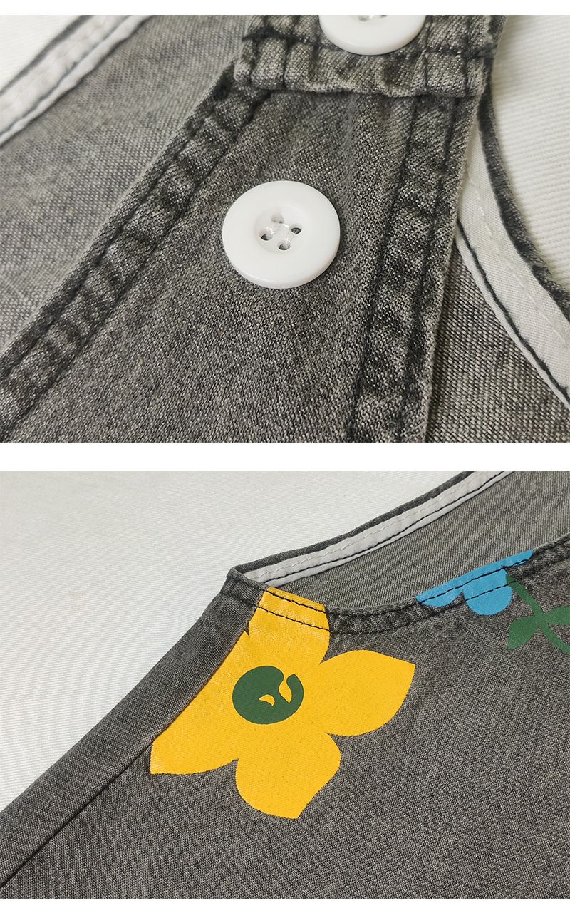 Ärmelloser, cooler Overall mit Boho-Print für Damen_voghion.com