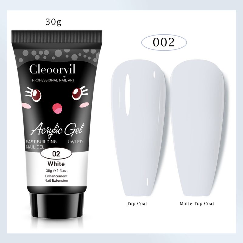 UV Solid No Paper Tray Quick Extension Model Nail Phototherapy Crystal Glue 15ml_voghion.com