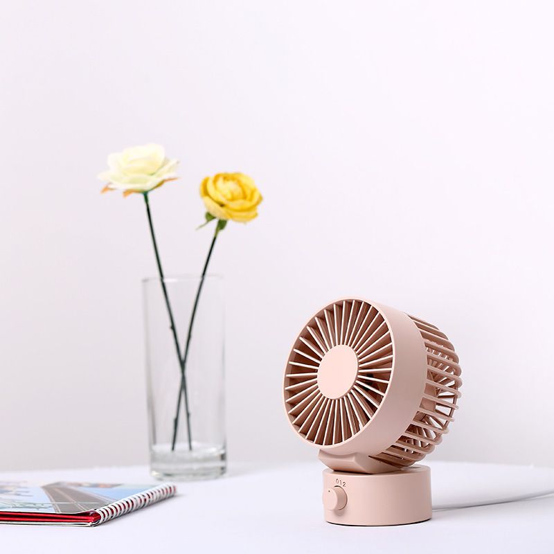 Kreatives neues Desktop-USB-Büro-Studentenwohnheim Mini tragbarer kleiner elektrischer Ventilator Geschenk_voghion.com