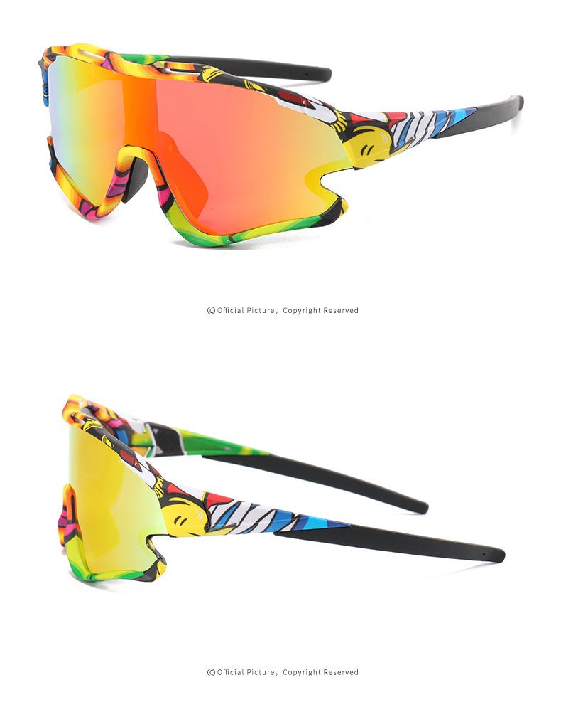 Lunettes de soleil de cyclisme éblouissantes, nouvelle mode, pour hommes et femmes, lunettes de soleil de cyclisme, sports de plein air_voghion.com