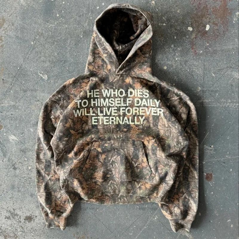 Kapuzenpullover mit Buchstabenprint 2024 – Lässig und locker – Neues, beliebtes Top_voghion.com