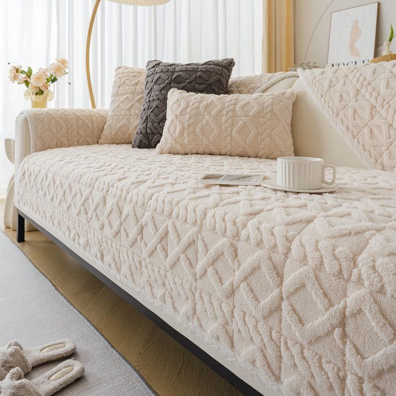 Nuovo cuscino comfort 2024 in velluto di cotone spesso, antiscivolo, copridivano completo per autunno e inverno_voghion.com