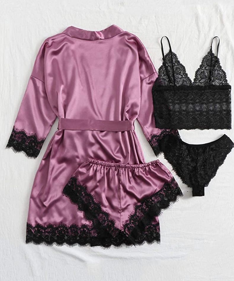 Drop Shipping Wholesale Winter Ladies Night Gown Wear Suits Sleep Wear Women Pamas Set Plus Size Pama Women'S Sleepwear_voghion.com
