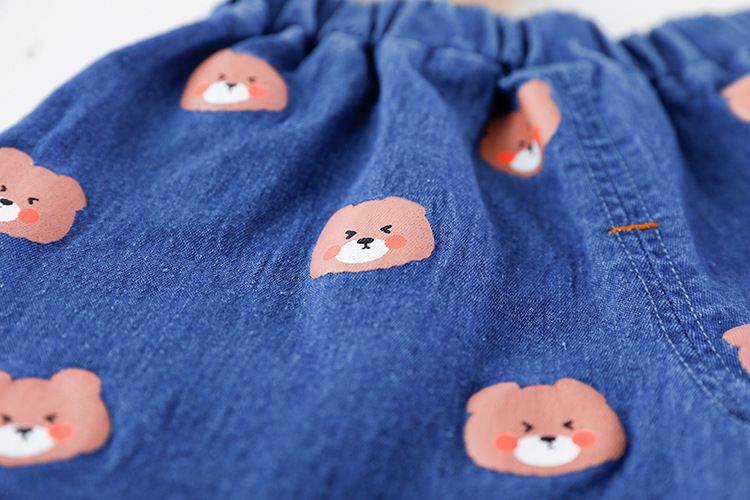 3 Set due pezzi a maniche corte a quadri con cartoni animati per bambini Estate 4 Abbigliamento per ragazzi 1 Tendenza alla moda per bambini da 1 a 2 anni_voghion.com
