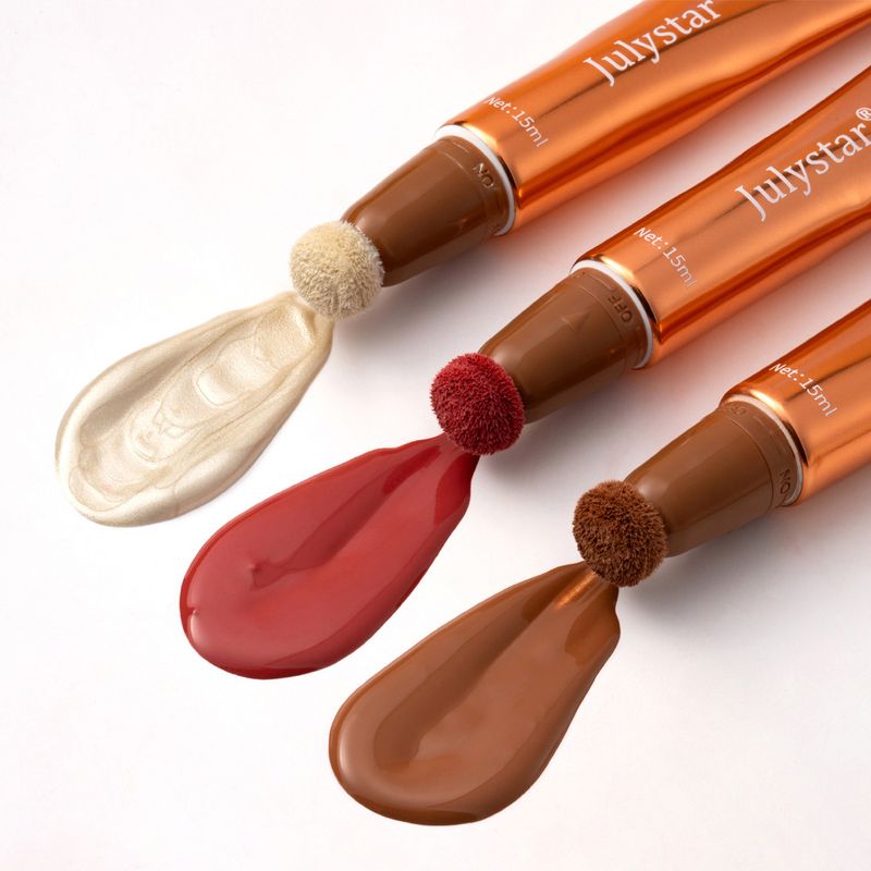 Rouge Gesicht Matt Einfach zu Färben Rouge Blush Flüssig Highlighter Fein Schimmer Kontur Aufhellende Kontur 3 Sets_voghion.com