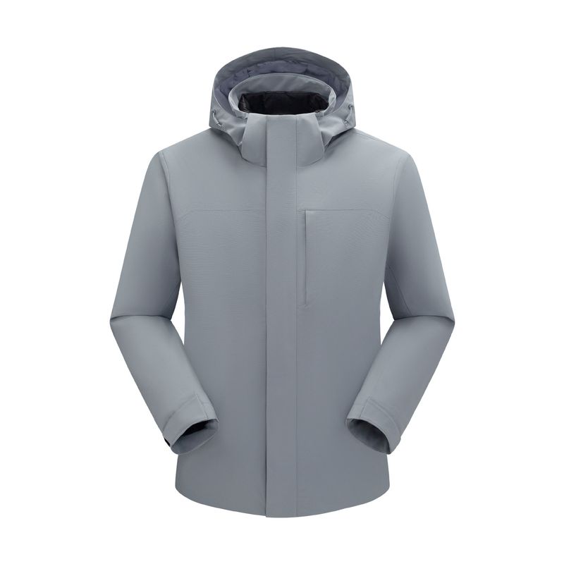 Giacca da trekking staccabile 3 in 1, completamente termosaldata, per uomo e donna, per autunno e inverno, antivento e impermeabile_voghion.com
