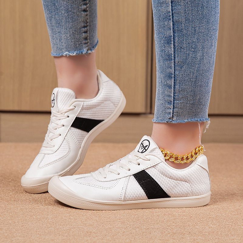 2024 classic large size canvas shoes for women spring thin low-top ins trendy and versatile new women's shoes casual white shoes_voghion.com