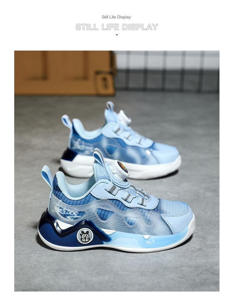 BOBDOG Kinderschuhe Kinderschuhe Jungen 2024 Frühling Mesh atmungsaktiv große Kinder Tennisschuhe Boardschuhe Mädchen Sportschuhe_voghion.com