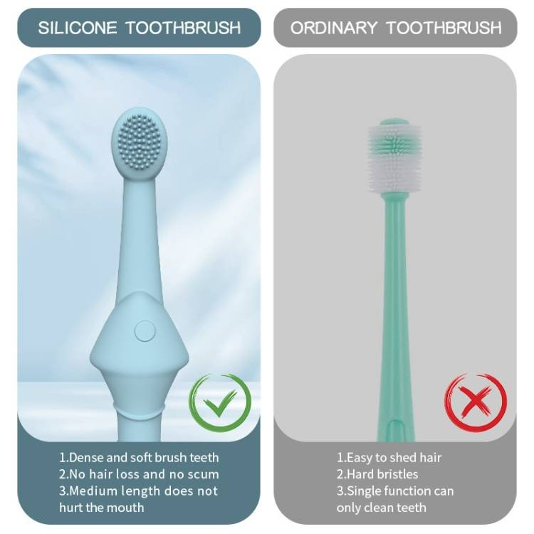 Pet Oral Cleaning Care Tool For Use Dogs & Cats_voghion.com