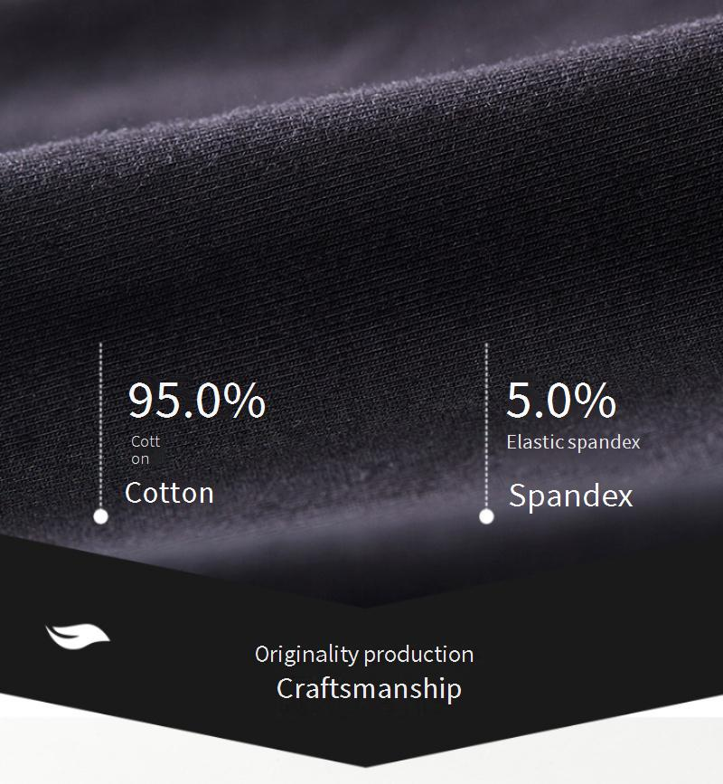 Men's Underwear Long Leg Underwear Pure Cotton Extra Long Anti Friction Leg Sports Breathable Boxer Shorts Men's Large Size Running Boxer Shorts_voghion.com