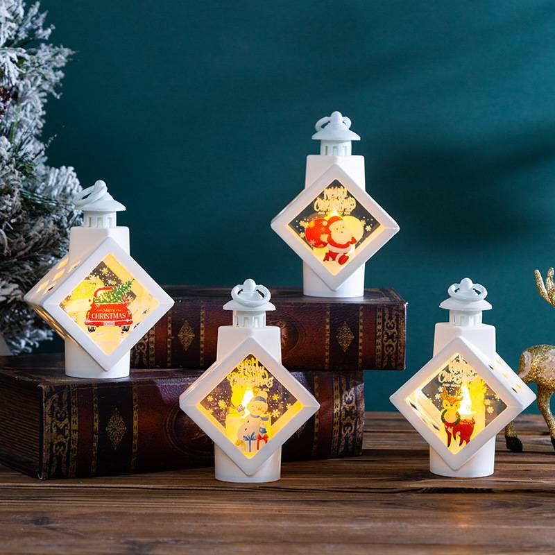 Christmas Decoration Items, Creative Wind Lanterns, Scene Arrangement Props, Party Table Ornaments And Decorations_voghion.com