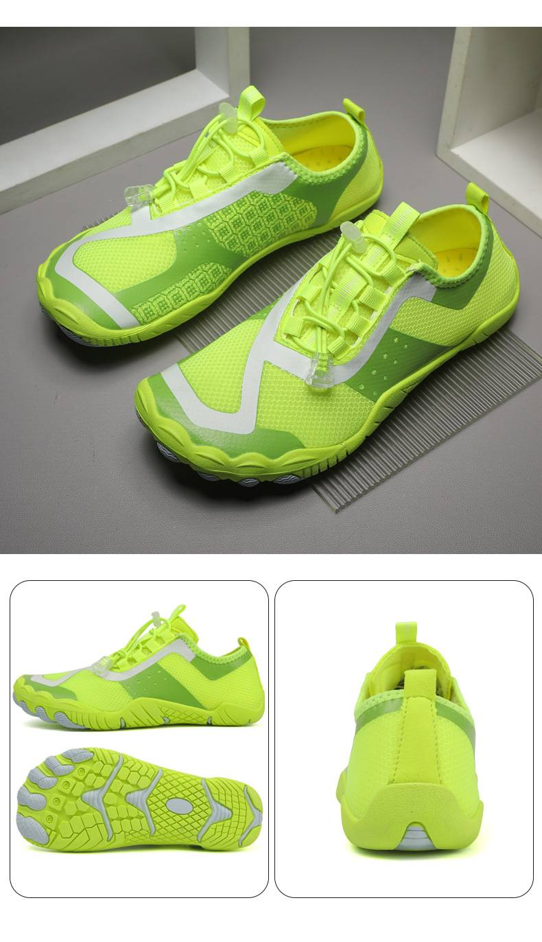 Unisex Quick-Dry Water Shoes For Beach & Hiking – Lightweight Five-Toe Design | Non-Slip Rubber Sole | Yoga & Running_voghion.com