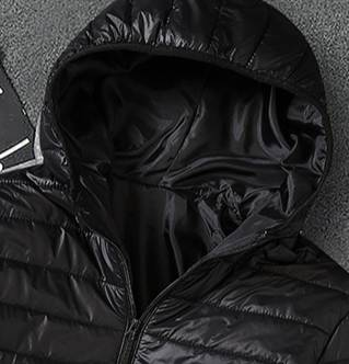 Men's Slim-Fit Hooded Short Puffer Jacket – Premium Cotton Fill, 12 Sophisticated Colors (Zippered Pockets, Modern Minimalist Style)_voghion.com