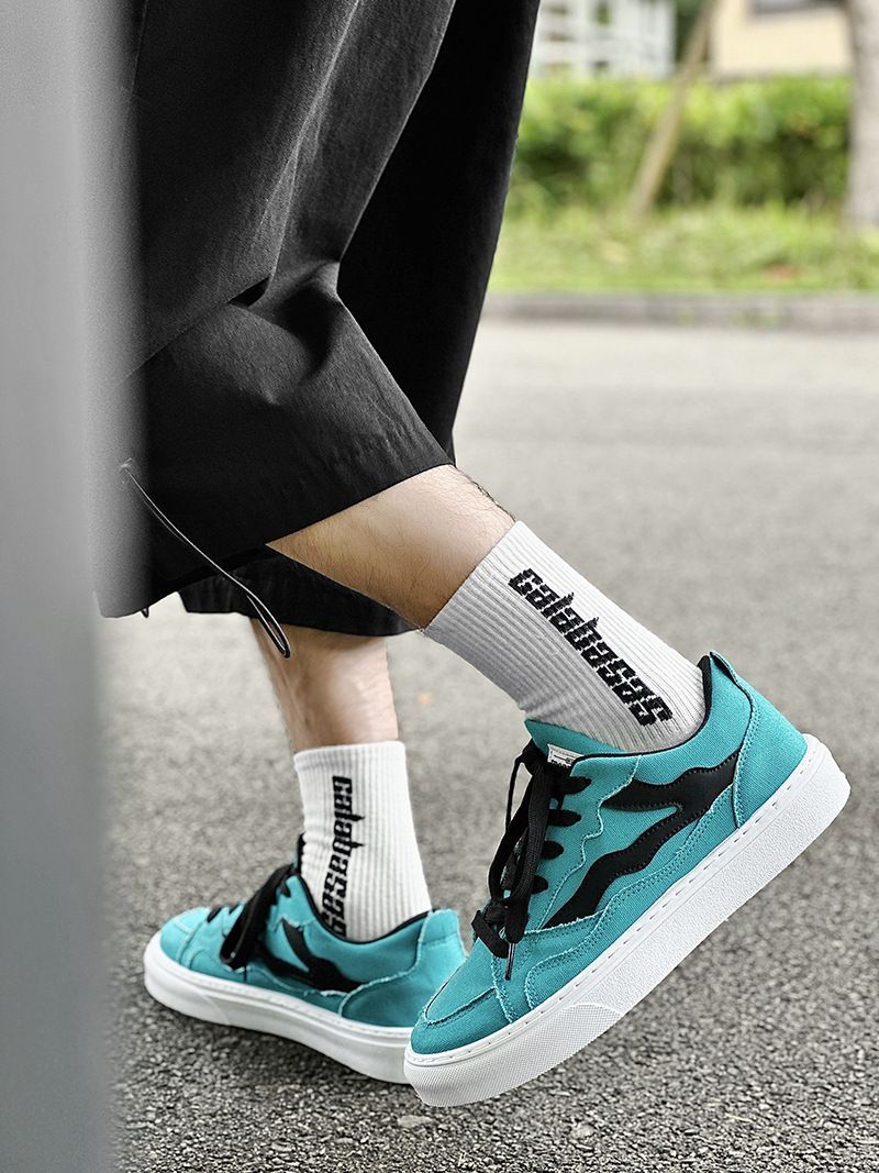 Nye studerende casual lærred herremode surfsko_voghion.com