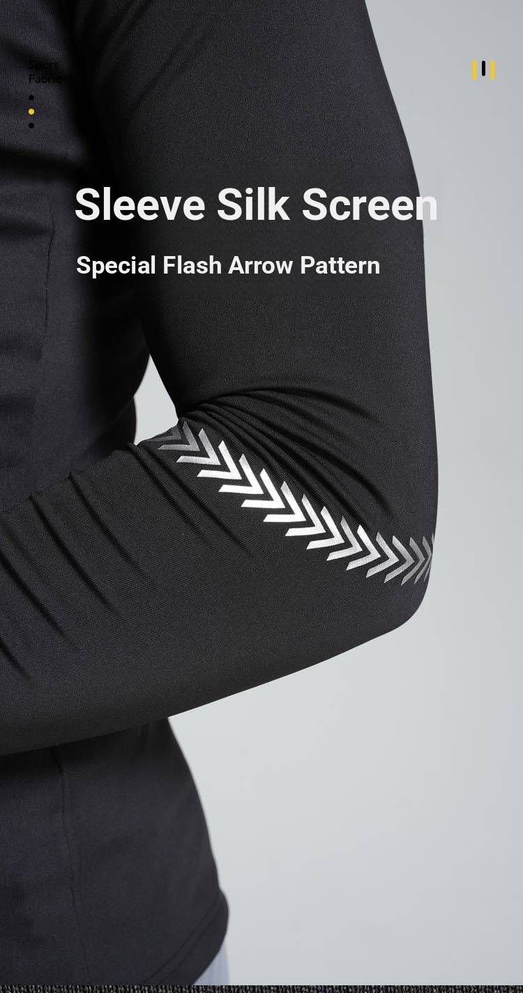 Giacca da fitness elastica a maniche lunghe da uomo, per primavera e autunno, casual, sportiva, da corsa, con collo alto, cerniera, parte superiore elastica ad asciugatura rapida_voghion.com