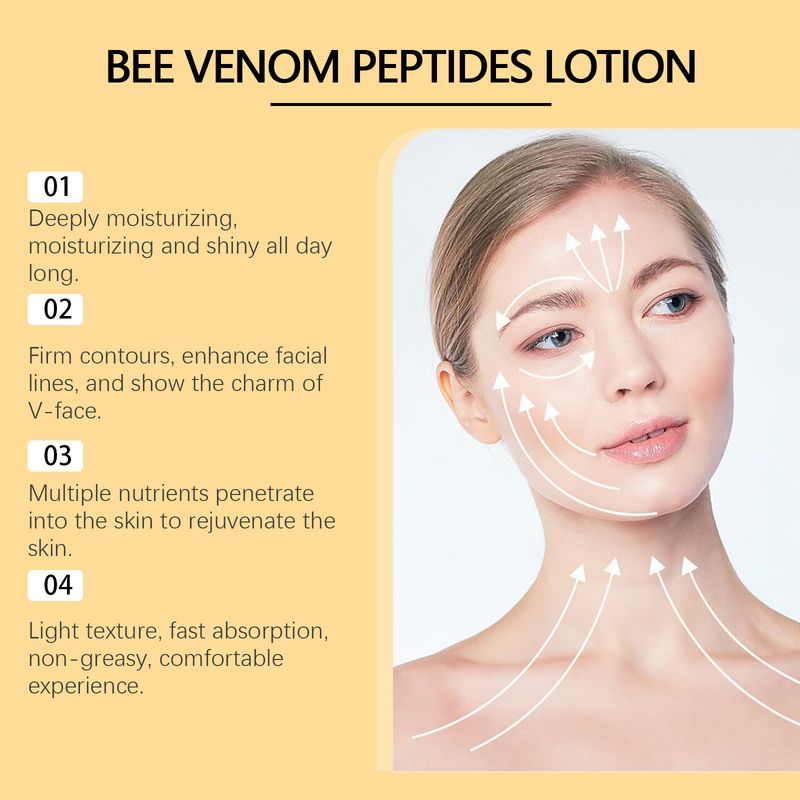Woodsleep Bee Venom Moisturizing And Firming Lotion, Lifting And Firming Skin Hydrating And Moisturizing Refreshing Lotion_voghion.com