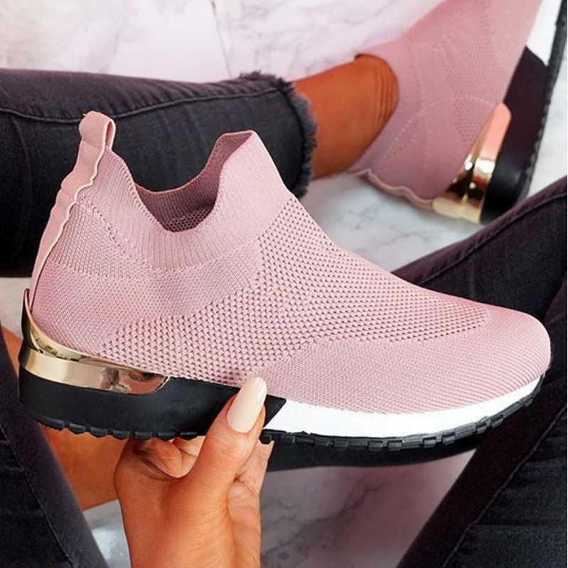 2025 Neue Socken und elastisches Tuch, große Schuhe, Damenschuhe_voghion.com