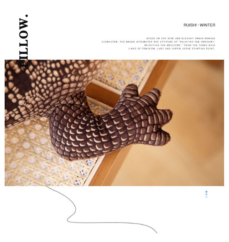 Niedliches Krokodil-Plüschtier, 100 cm, ideal als Foto-Requisite und Heimdekoration_voghion.com