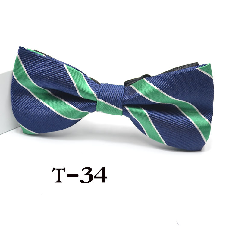 Men's Ties & Handkerchiefs business formal wear, jacquard bow tie, groom, best man, emcee, bow tie, ready stock wholesale available_voghion.com