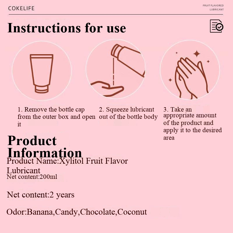 COKELIFE Cola Life Fruité Lubrifiant Humain Soluble dans l'Eau Couple Parties Intimes Produits Sexuels pour Adultes_voghion.com