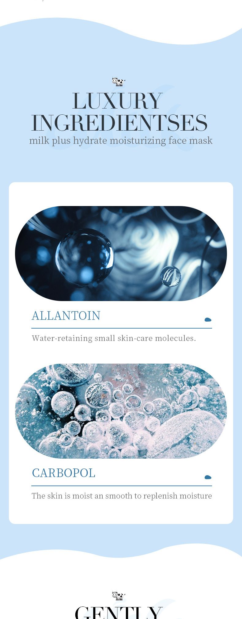 SADOER Milk Double Moisturizing Moisturizing Mask 25g * 1 Piece, Nourishing Skin, Moisturizing And Rejuvenating Mask_voghion.com