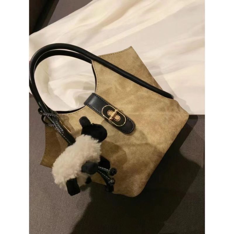 Borsa a secchiello in stile cinese di alta qualità del 2025 per donna, borsa versatile di grande capacità, adatta per pendolari._voghion.com