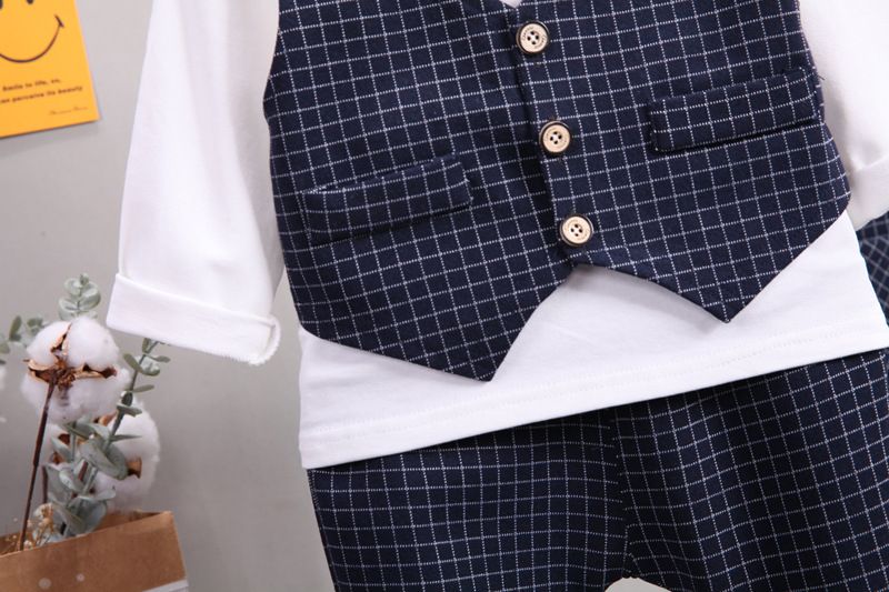 Puppelcherskleeder Jongen schéint Kostümweste véierdeelegt Puppelchers schéint Kostüm klengt Kannerkostüm_voghion.com