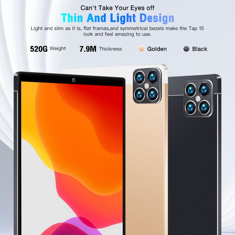 New Tab15 Tablet Computer Android Smart 10.1 Inch 32GB Card Insertable 3G Network_voghion.com