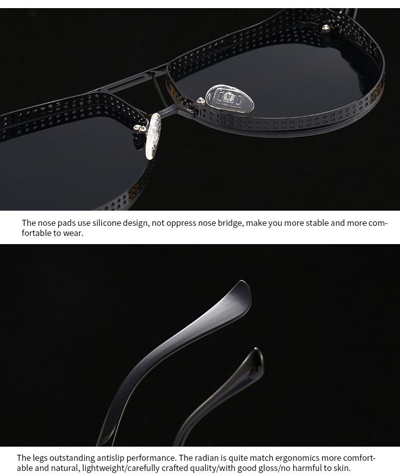 Sunglasses Anti-glare anti-UV polarizer Couple sunglasses_voghion.com