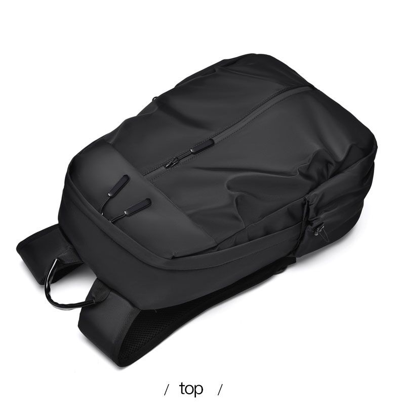 Men's Backpack Business College Student Schoolbag Men's Junior High School Casual Large Capacity Casual Travel Bag_voghion.com