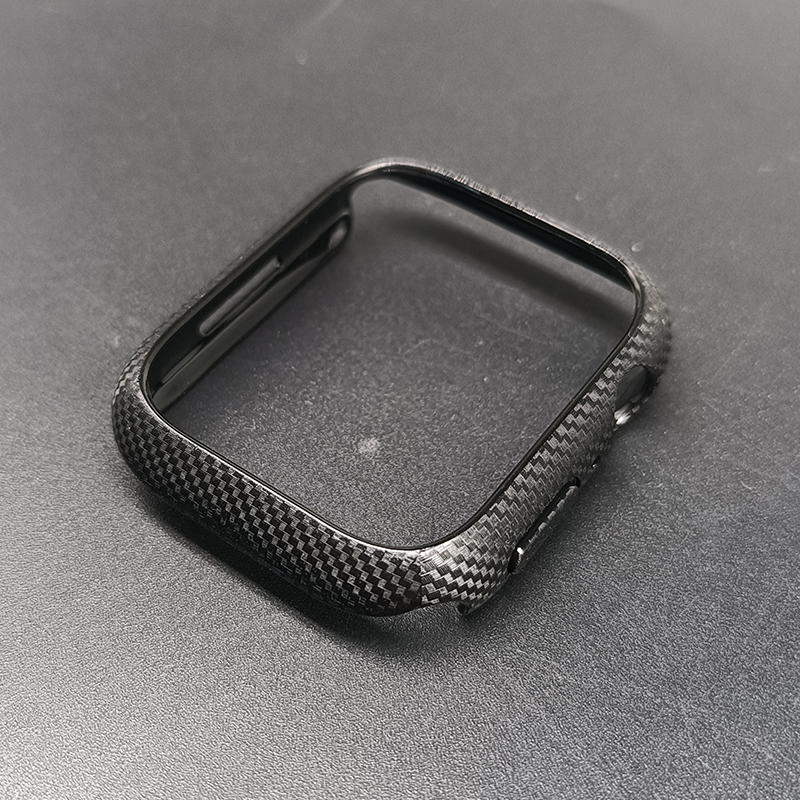 Kapak Apple watch case 44mm 40mm 45mm 41mm 42mm 38mm Karbon fiber Tampon Koruyucu iWatch serisi 7 3 4 5 6 SE 8 Aksesuarları_voghion.com