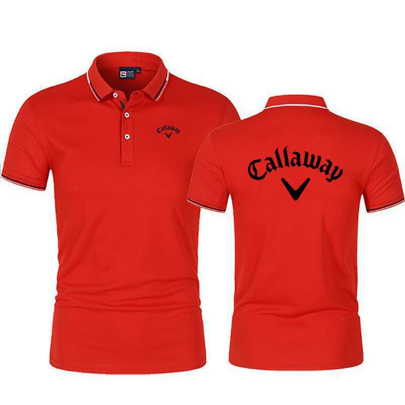 Ny golfpikétröja för män Karawi Ice Silk Kontrasttryck liten pikékrage för män_voghion.com
