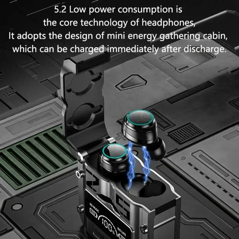 M25 TWS Wireless Headphones Earphones Bluetooth Touch Control Noise Reduction Stereo Earbuds Headsets For Xiaomi Iphone_voghion.com