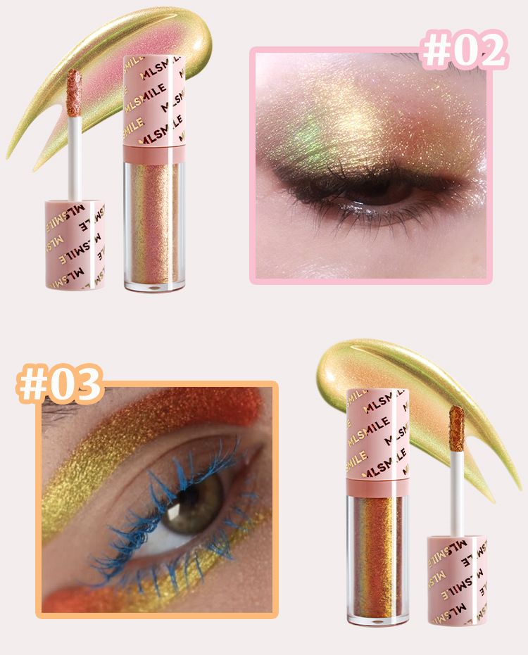 Chamäleon Pearl Shimmer Highlighter Liquid Iridescent Brightening Stage Makeup Lidschatten_voghion.com