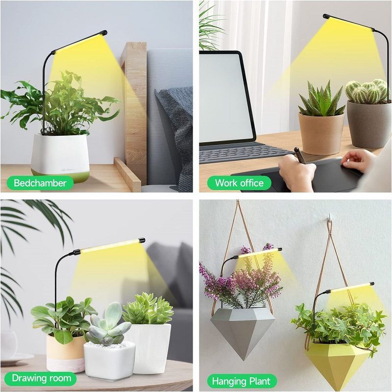 LED Ground Plug In Plant Light Full Spectrum Fill Light Succulent Ground Plug In Light Aquarium Plant Growth Light Factory_voghion.com