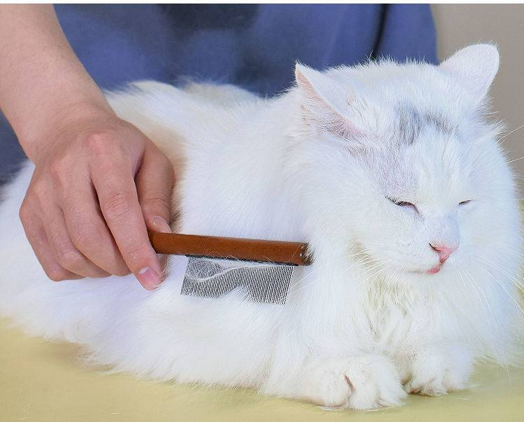 Pet Comb, Removes Loose And Dead Hair, Prevents Tangling, Cleans Fur, Eliminates Fleas And Other Dirt_voghion.com