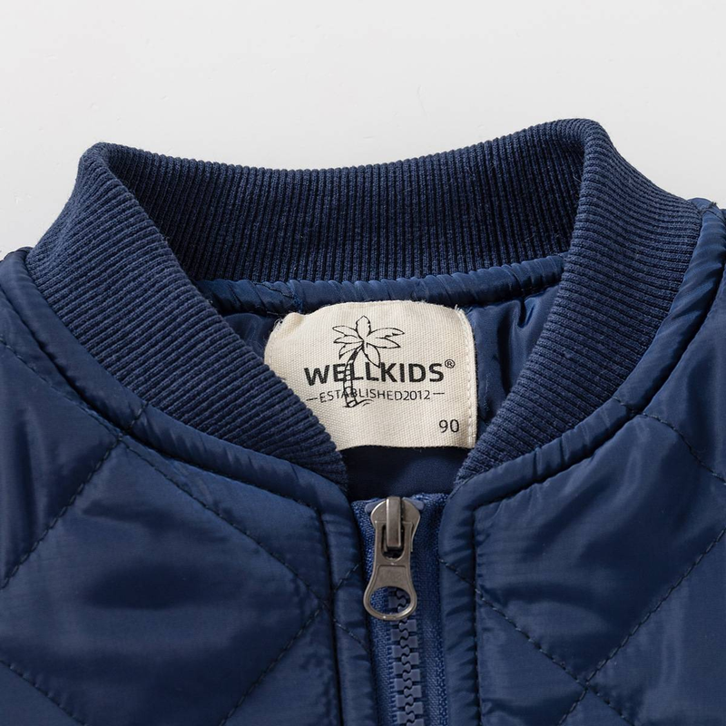 Abbigliamento per bambini piccoli Giacche trapuntate Bambini di piccole e medie dimensioni Autunno e inverno Vestiti caldi in cotone Giacche alla moda per neonati Moda_voghion.com