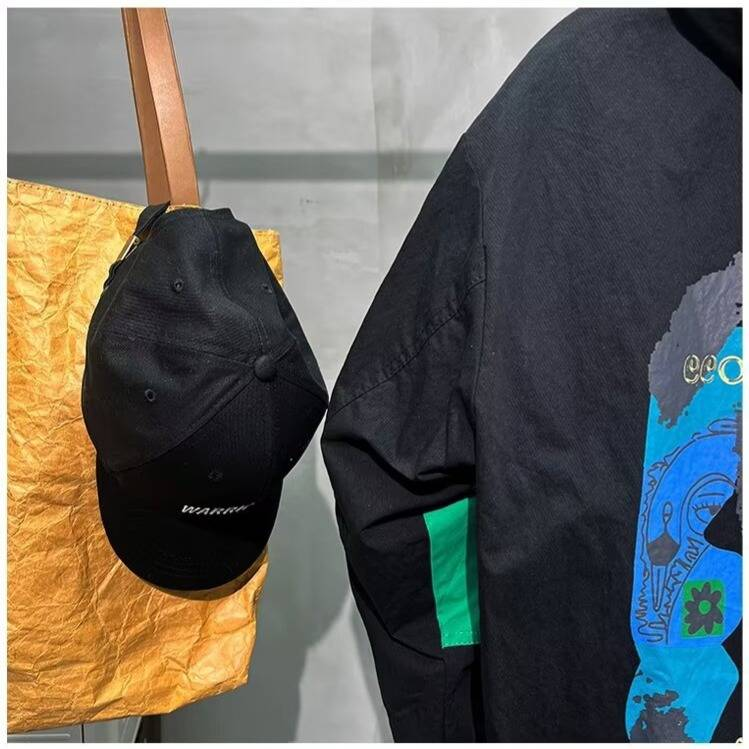 Streetwear Hybrid Jacket – Oversized Hooded Corduroy Bomber With Rabbit Fur Accents (M-3XL, Zip Closure, Washed Poly-Lining, Unisex Layering Staple)_voghion.com