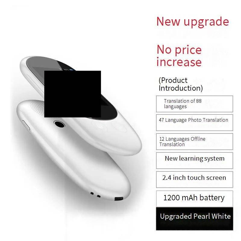 Portable Multilingual Translator Device - Offline Translation For 8+ Languages, Smart Language Learning, Travel Companion_voghion.com